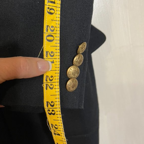 RALPH LAUREN worsted Wool Blazer Sz 8 - Picture 5 of 6
